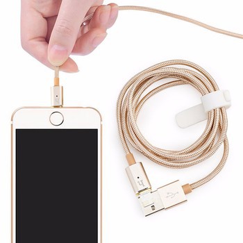 Cáp sạc bện kim loại cho điện thoại thông minh Samsung Iphone Oppo dài 3m an toàn thông minh đa năng cao cấp