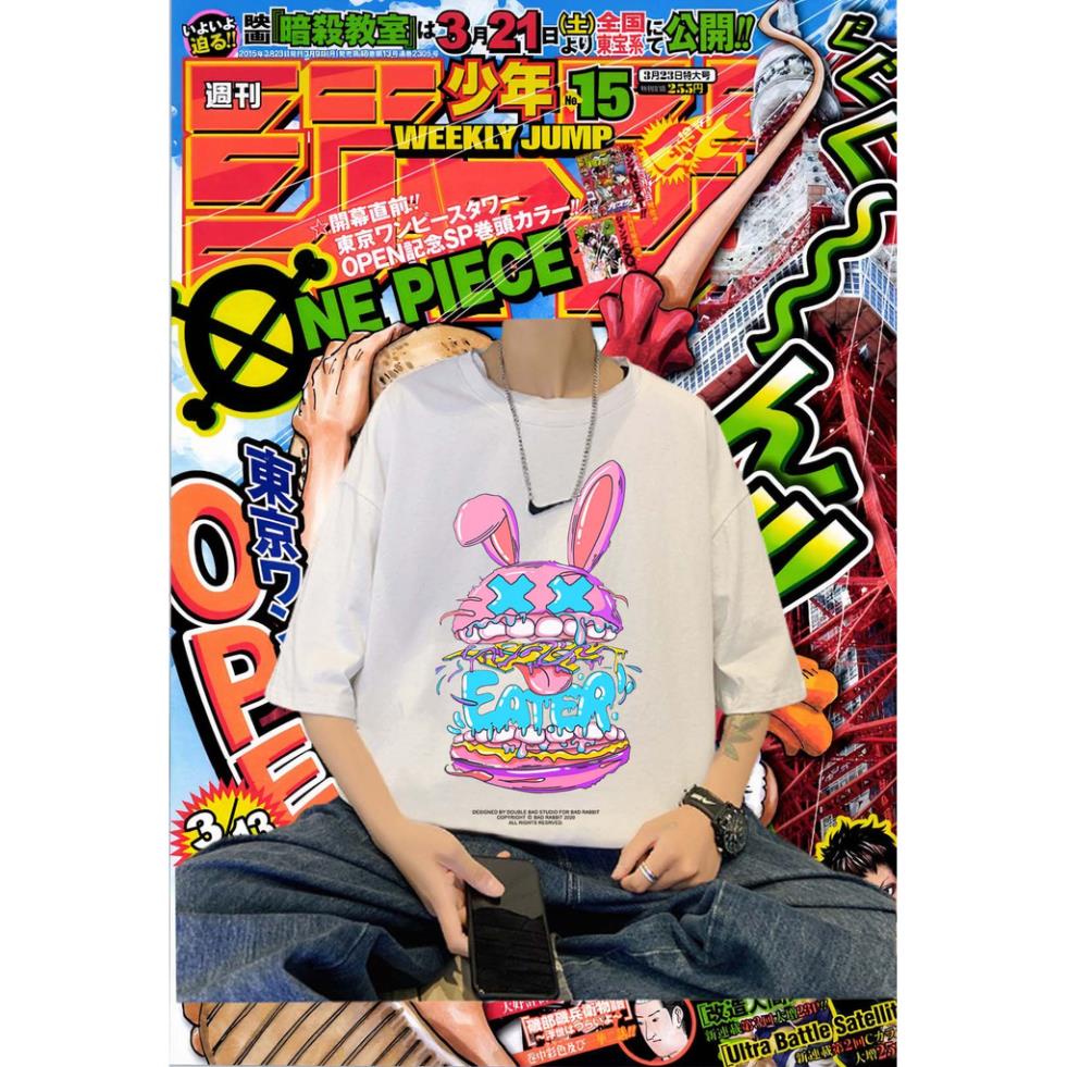 Áo thun Unisex Form Rộng BAD RABBIT AT13 | Keo_Store