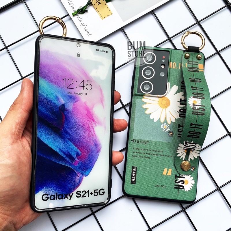 Ốp Lưng Hoa Cúc Samsung Galaxy S23 ULTRA / S23 PLUS / S22 ULTRA / S22 Plus / S21 Ultra / S21 Plus / S21 5G / A72 / A52