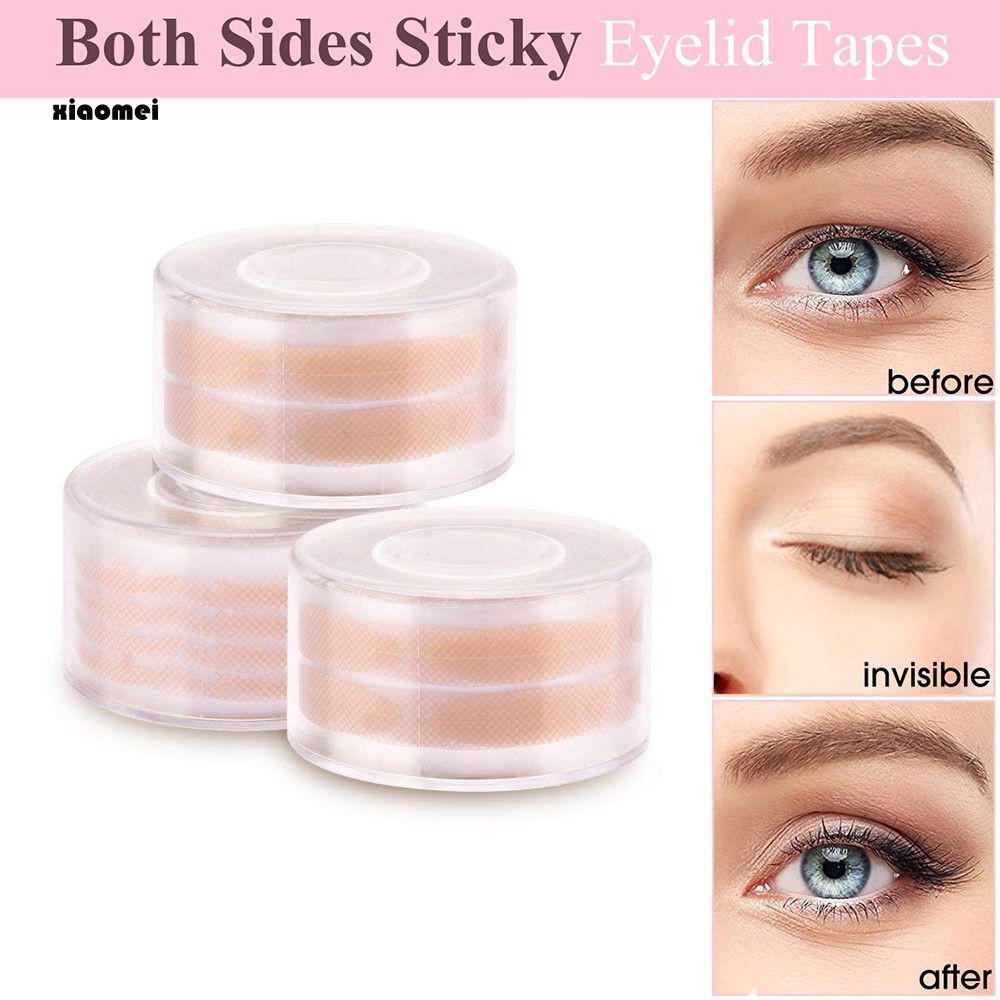 🌱 Mesh Lace Double Eyelid Stickers Roll Eye Stickers Without Trace Natural Flesh Color Invisible Strong Sticky Long-lasting Female