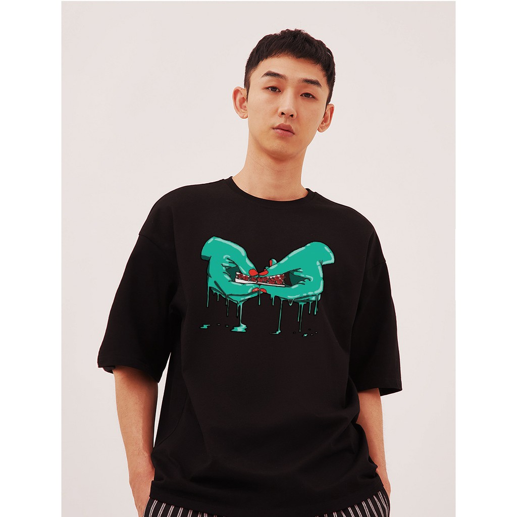 Áo Thun Nam Nữ Roll Rose