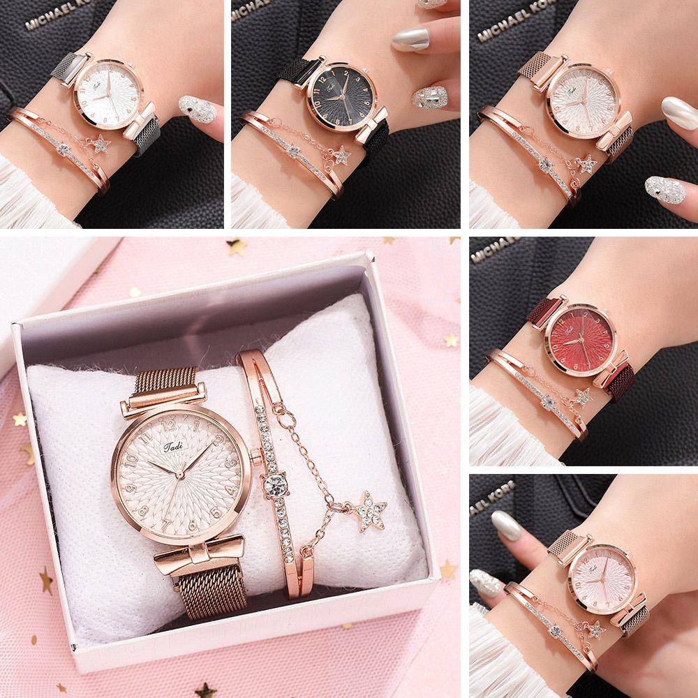 Đồng Hồ Đeo Tay Thiết Kế Đơn Giản Thời Trang Mới Cho Nữ|Đồng Hồ Đeo Tay Thời Trang Cá Tính