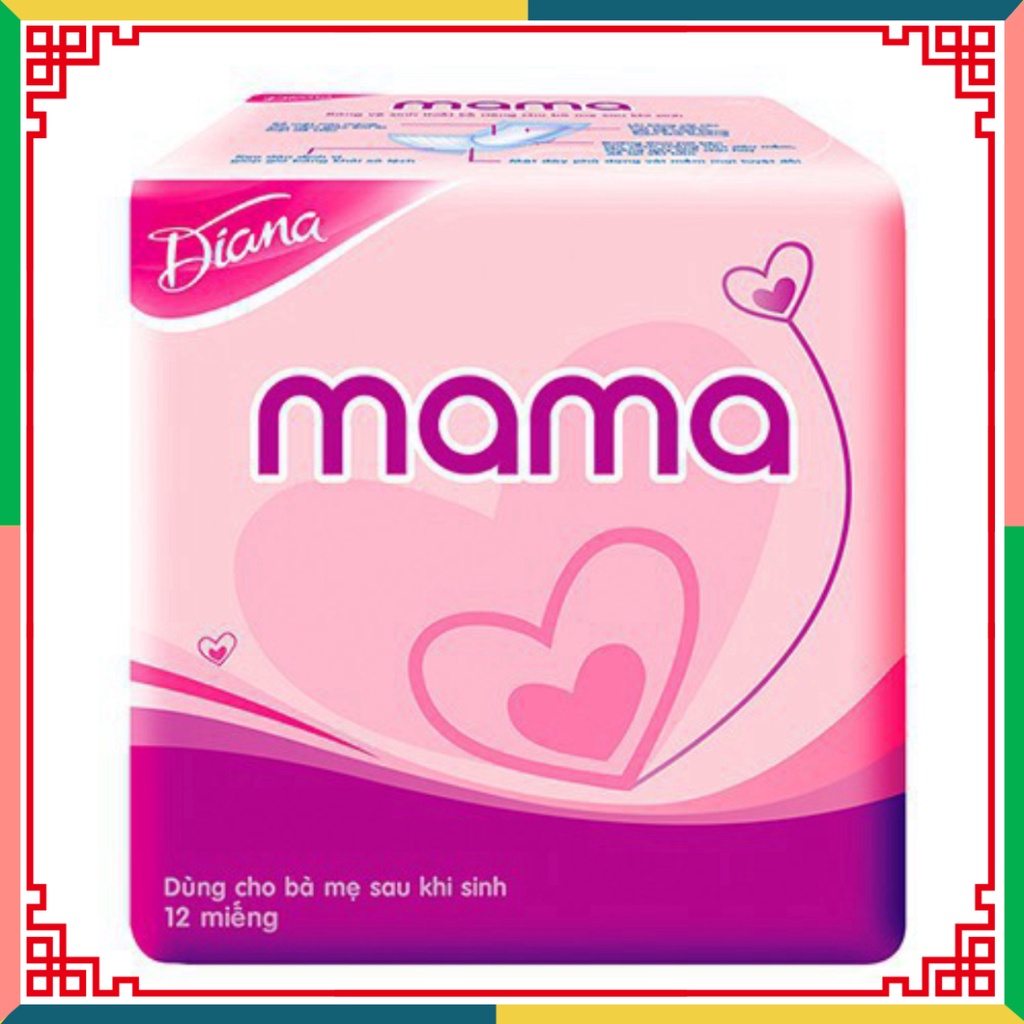 Bộ 02 gói Băng dọn dẹp vệ sinh Diana Mama ( Đại lý Ngọc Toản)