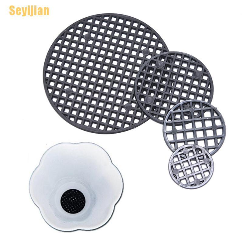 Set 10 Tấm Lưới Lót Đáy Chậu Hoa Chống Rò Rỉ Thoáng Khí