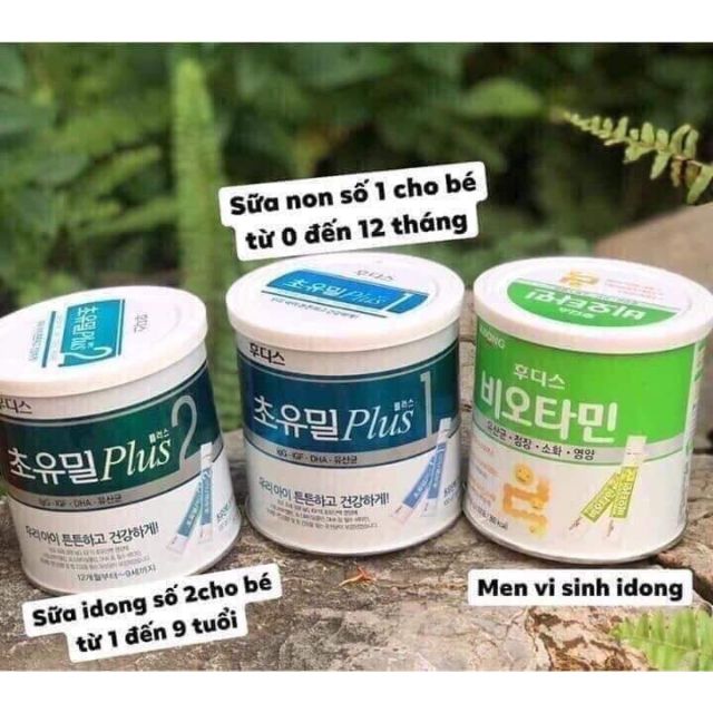 Combo sữa non Plus Ildong 100g