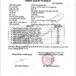 Cốm ăn ngon  BB_ ĐIỀU  TRỊ BIẾNG ĂN TẬN  GỐC