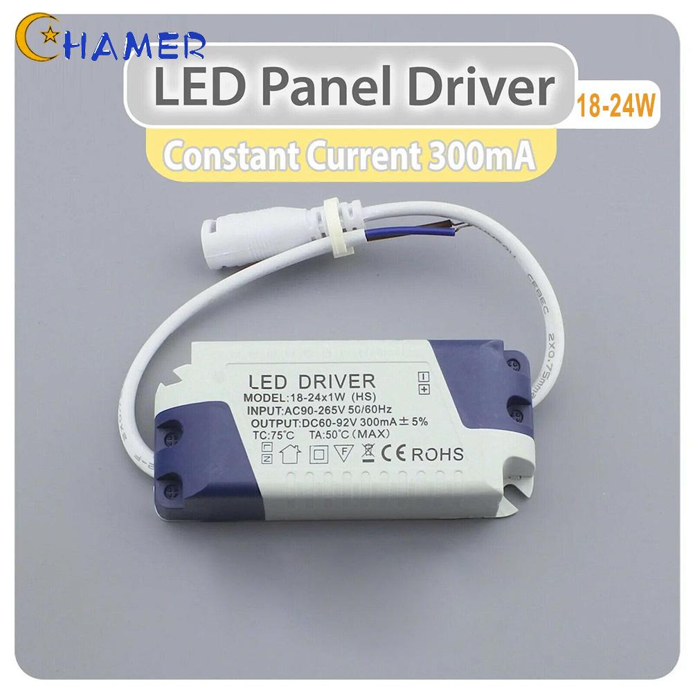 CHAMER- ~LED-PANEL DRIVER 300MA CONSTANT CURRENT,3W,6W,12W,18W,24W DC LED POWER SUPPLY