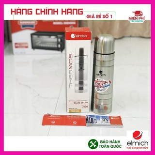 BÌNH GIỮ NHIỆT ELMICH 1000ML, BÌNH GIỮ NHIỆT ELMICH NHẬP KHẨU 1000ml, GIỮ NHIỆT 24H, CHẤT LIỆU INOX.
