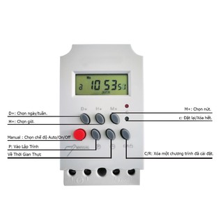 Công tắc hẹn giờ bơm nước Kawasan TS17C