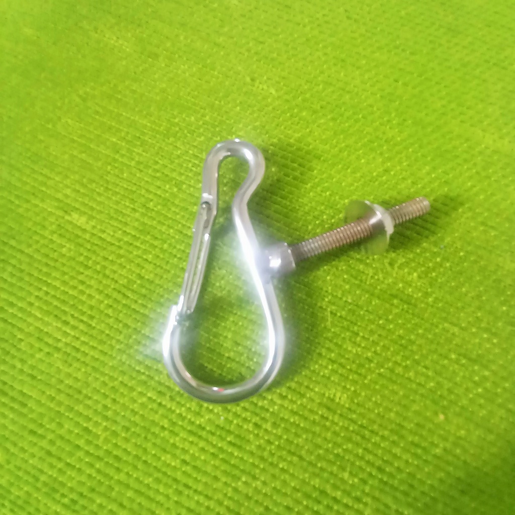 MÓC TREO ĐỒ XE MÁY INOX CÓ KHOÁ