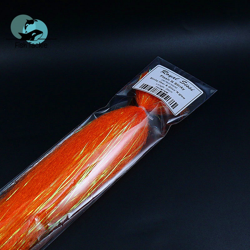 Mồi Câu Cá Nước Mặn Bằng Sợi Tổng Hợp Lấp Lánh