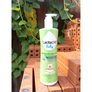 Sữa tắm Gội Trẻ Em Ngăn Ngừa Rôm Sảy Lactacyd MilKy 500ML