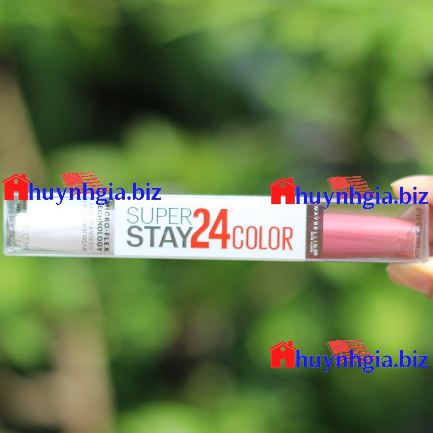 Son Kem Lì Của Mỹ Màu Stay Scarlet 250 Maybelline Super Stay 24 color