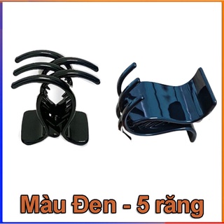 Kẹp tóc nữ 5 răng hàn quốc kt01- set 12 cái kẹp tóc càng cua