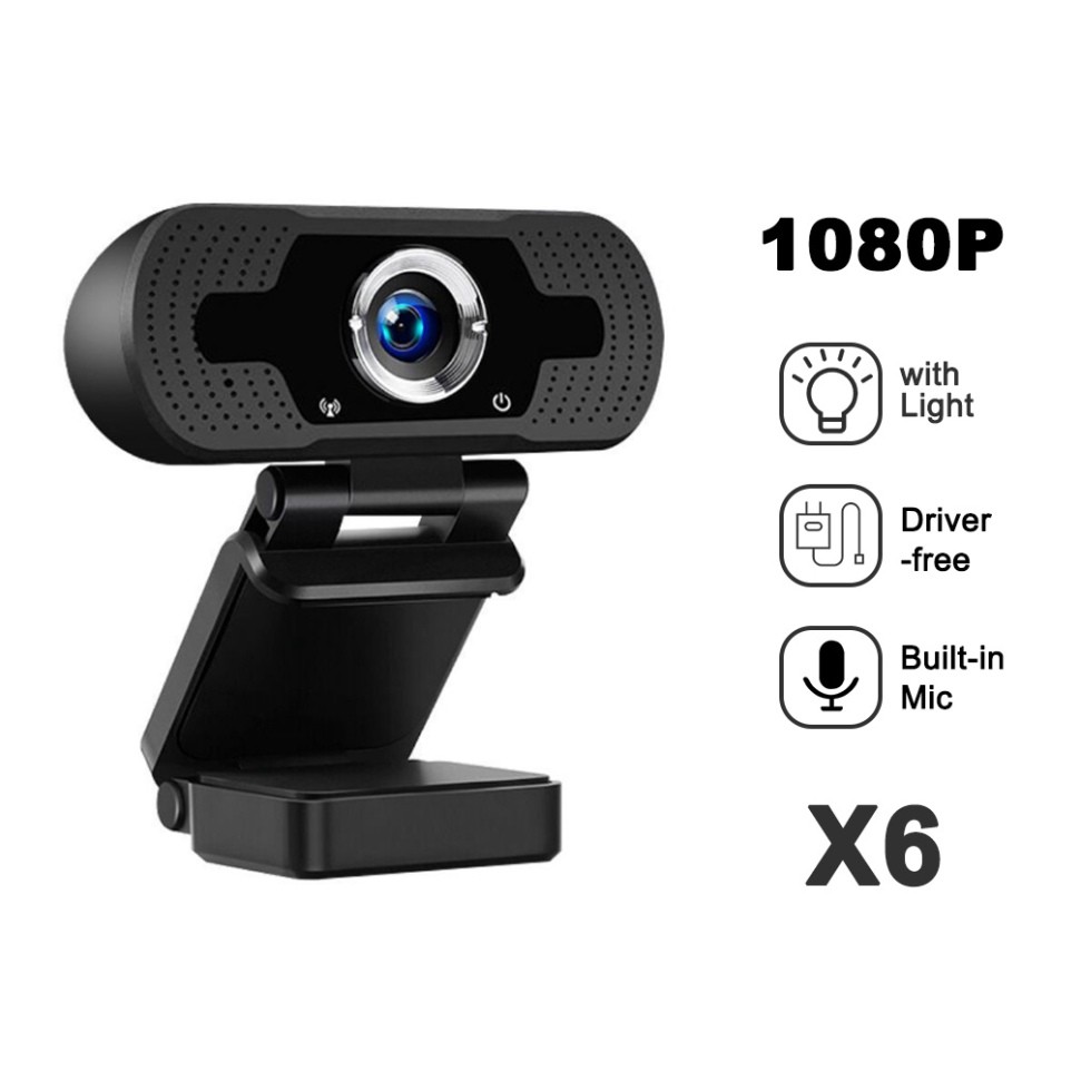 Webcam Mini Full HD 1080P 720P Tích Hợp Micro Tiện Dụng Cho Máy Tính, học zoom, học online trực tuyến, quay chữ rõ nét