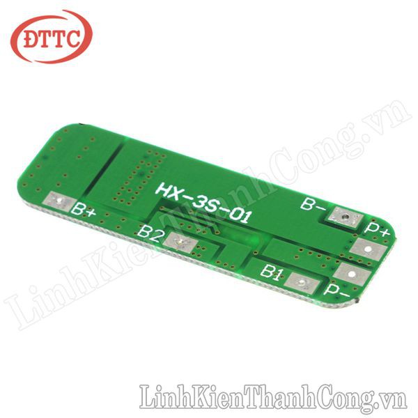 Mạch Bảo Vệ Pin 18650 BMS 3S 10A - Hệ 3 Cell Nối Tiếp