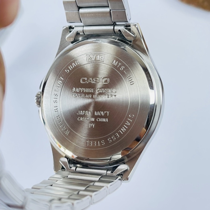 Đồng hồ nam Casio Mts-100 chính hãng