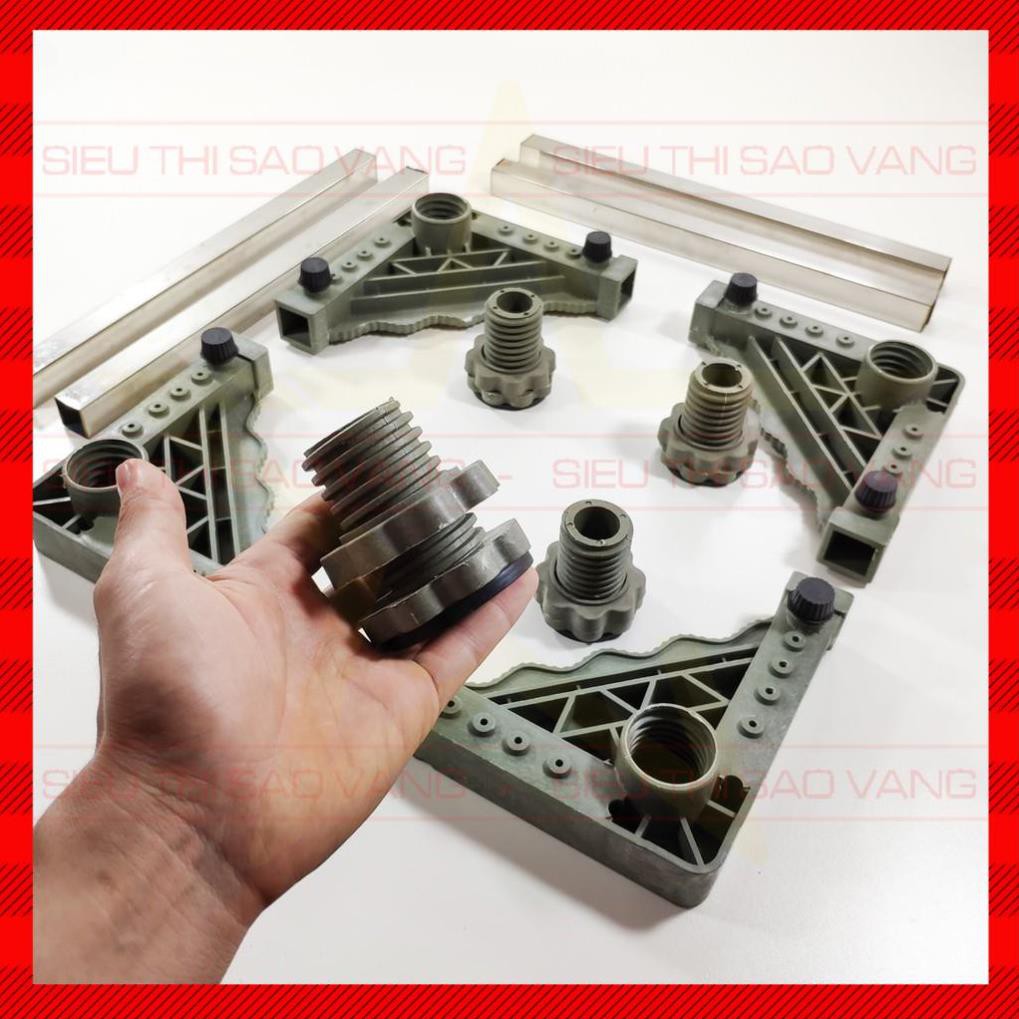 Chân kê máy giặt tủ lạnh trụ ren điều chỉnh cao thấp cửa ngang, cửa đứng- BH 2 năm