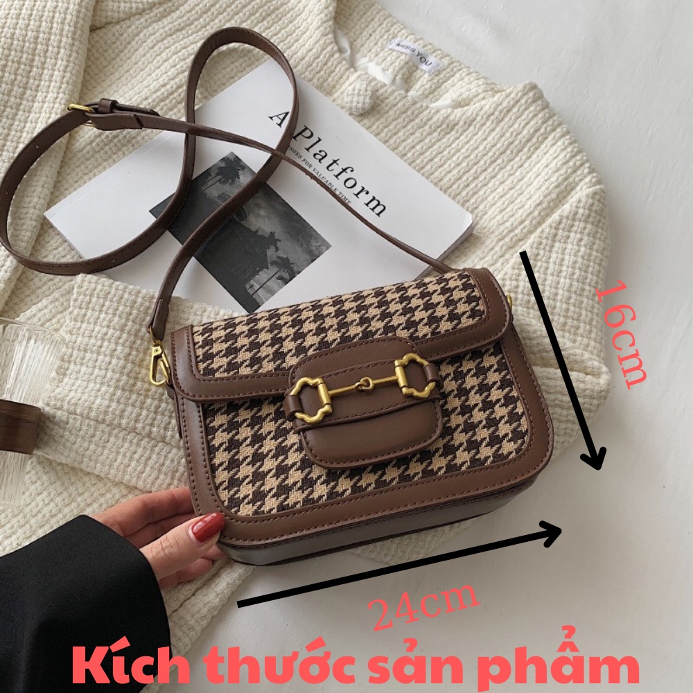 Túi đeo vai - Túi đeo chéo nữ đẹp đi chơi hot trend LN 02