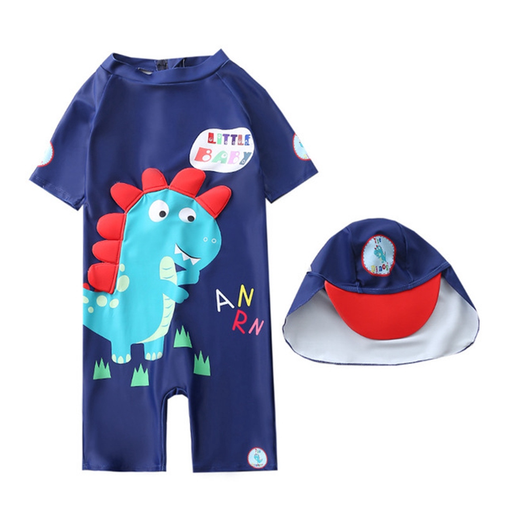 Child Boys Whale Swimsuits Kids Girls Unicorn Swimwear Newborn Baby Infant Toddler Swimming Suit with Cap