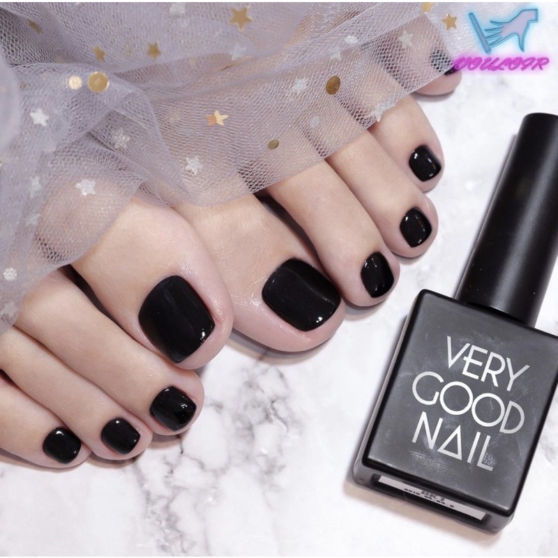 Sơn gel cao cấp Hàn quốc Very good nail tone màu đen