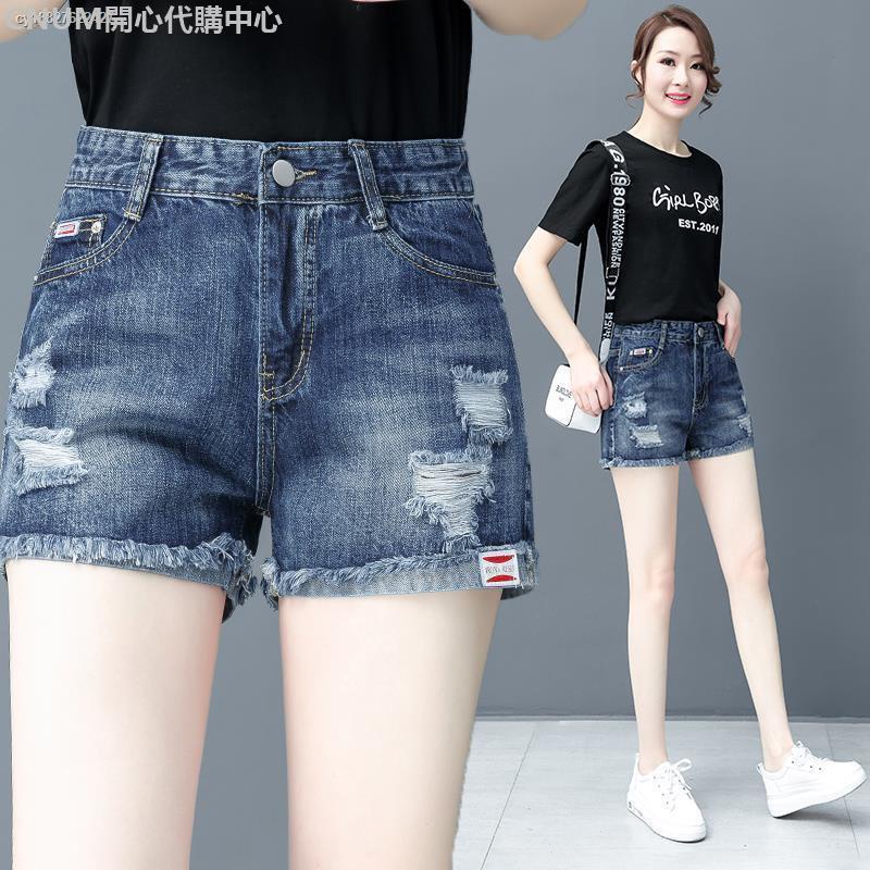 Quần Short Denim Ống Rộng Phong Cách Hàn Quốc Dành Cho Nữ