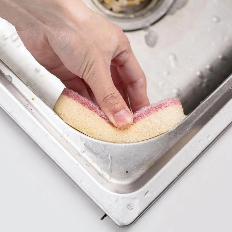 1 Miếng Bọt Biển Rửa Chén Hình Đám Mây Đa Năng