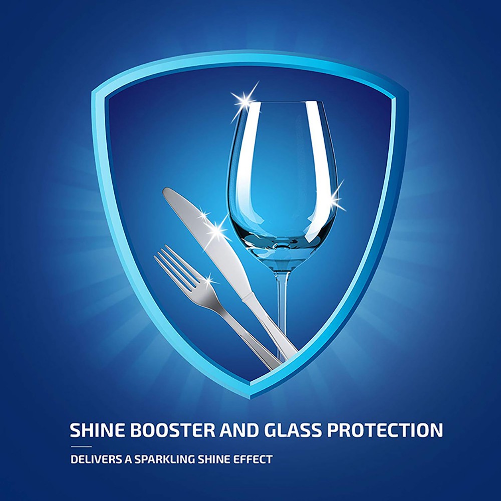 Túi 60 viên rửa chén Finish Quantum Max Dishwasher Tablets Apple Lime Blast - hương chanh, táo