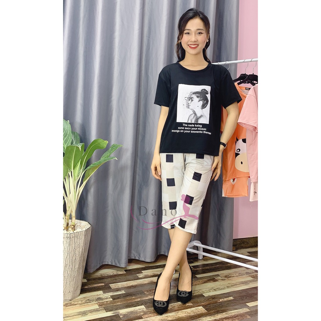 💄KÈM ẢNH VIDEO THẬT💄 Đồ Bộ Nữ Set Bộ Lửng Thun Đồ Bộ Mặc Nhà,Đồ bộ nữ cộc tay,bộ lửng, bộ mặc nhà 🌸 bộ lửng mùa hè 😉 | BigBuy360 - bigbuy360.vn