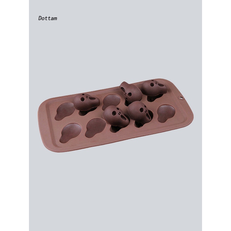 [Dt] Reusable Chocolate Mold Holiday Chocolate Cake Mould Heat Resistant for Party