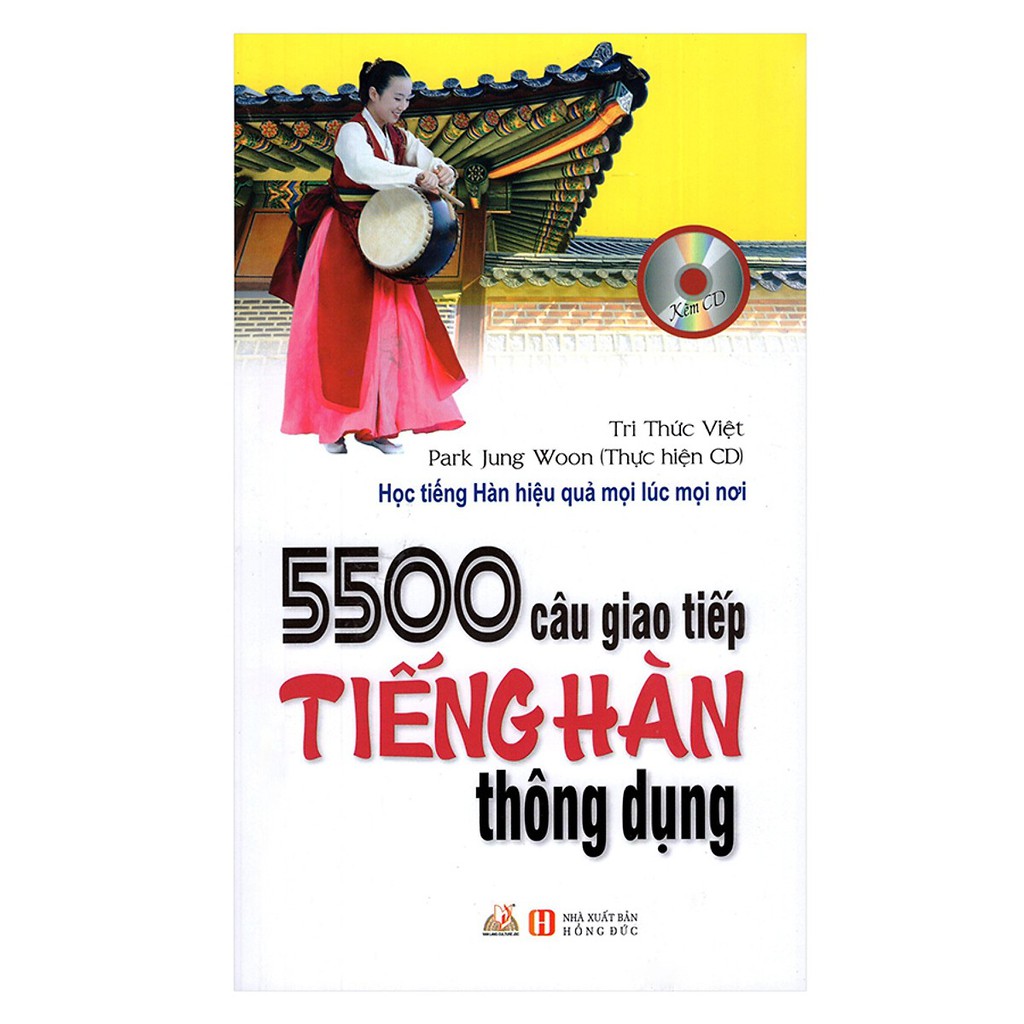 Sách - 5500 Câu Giao Tiếp Tiếng Hàn Thông Dụng (Kèm CD) (Tái Bản)