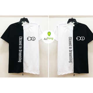 Áo thun EXID nửa đen trắng