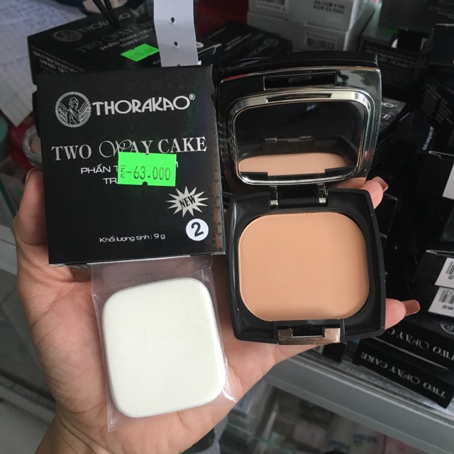 Phấn trang điểm thorakao sô 2 màu tự nhiên | BigBuy360 - bigbuy360.vn