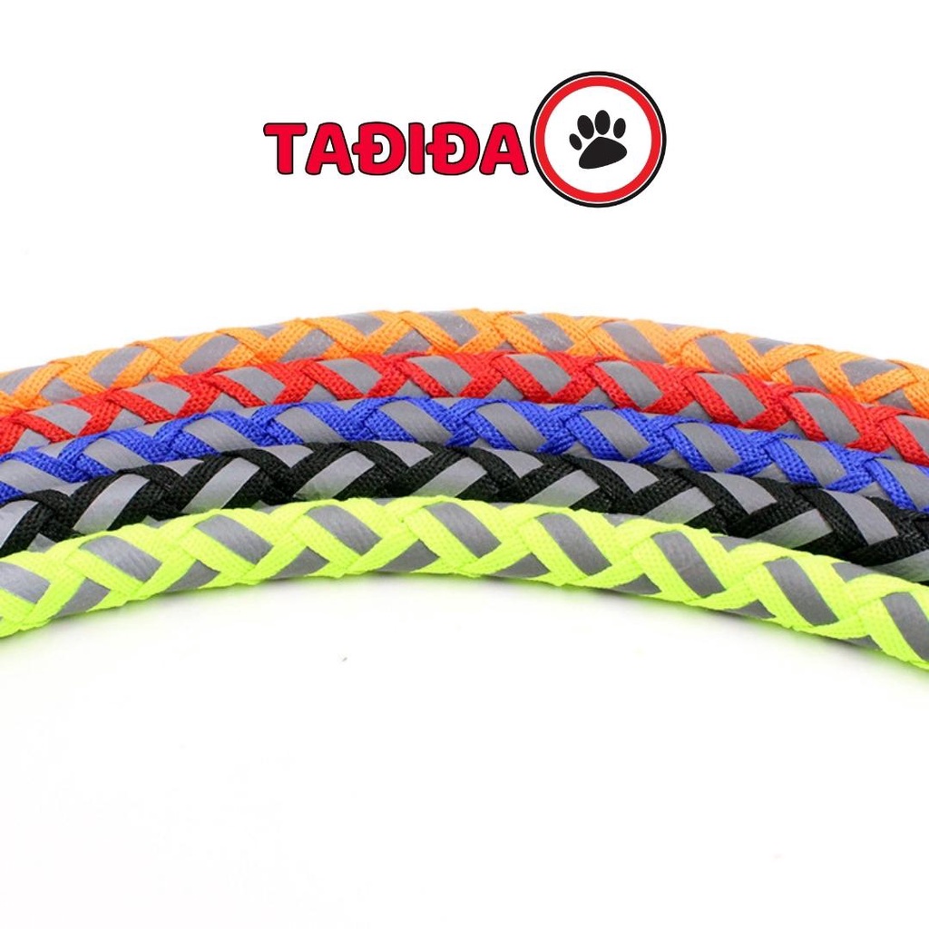Dây dắt cho Chó Mèo (Kèm Yếm) dạ quang siêu bền , Dây xích thú cưng tiện lợi - Tadida Pet
