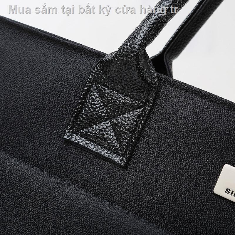 Túi máy tính 14 inch mới nhỏ công sở cặp nam xách thường suất lớn | BigBuy360 - bigbuy360.vn