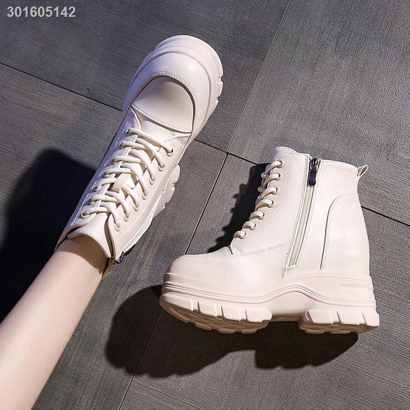 Giày bốt đế dày 5-8cm tăng chiều cao thời trang nữ