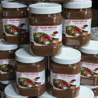 1 hộp ca cao nguyên chất dak lak 500g