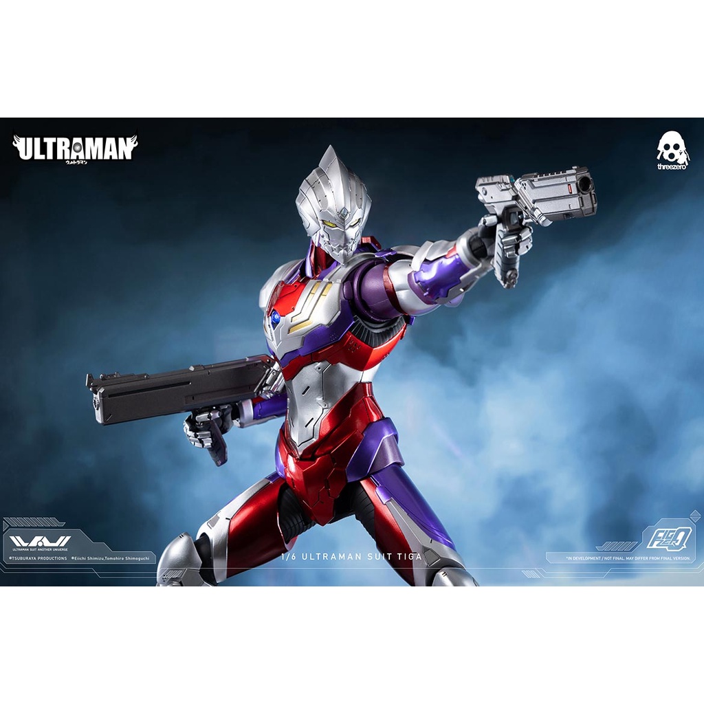 Mô Hình THREEZERO ULTRAMAN SUIT TIGA Action Figure Đồ Chơi Sưu Tập Cao Cấp