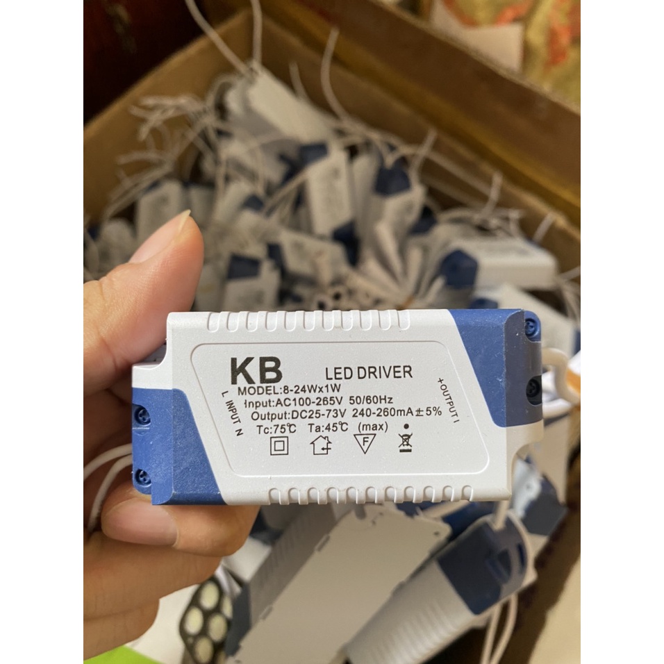 Tăng Phô Driver Cho Đèn Led 8-24W, Hàng Chất Lượng - BH 12 Tháng
