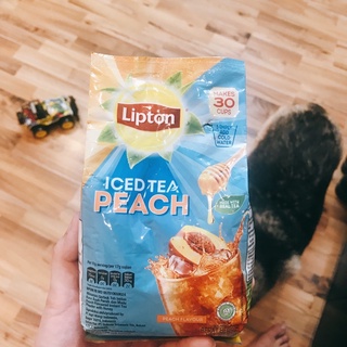 Trà đào hoà tan Lipton túi lớn