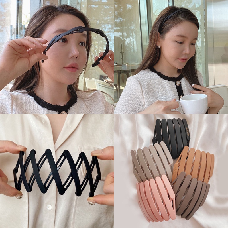 Băng Đô Cài Tóc Chống Trượt Thời Trang Mùa Hè Cho Nữ