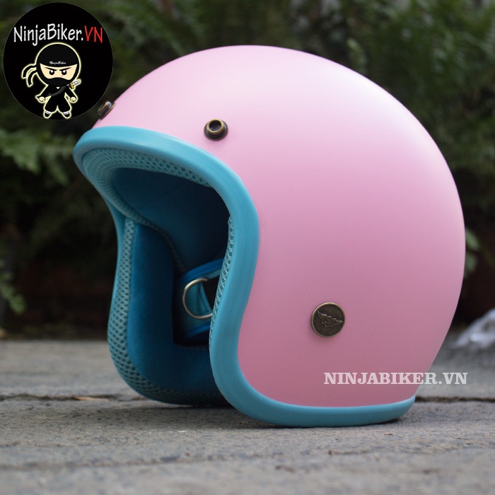 &lt;MỚI&gt; MŨ BẢO HIỂM NTMAX 3/4 + TAI MÈO NHỰA