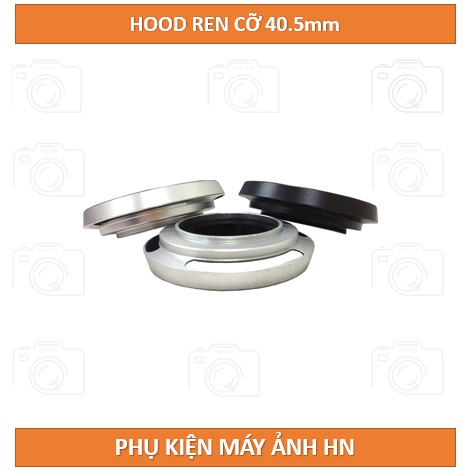 Hood kim loại kiểu Leica phi 40.5mm cho ống kính kit Sony 16-50mm