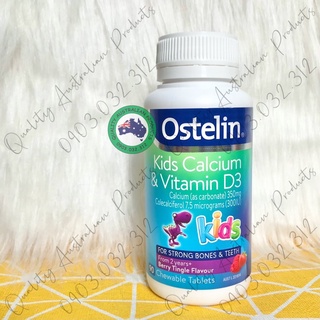 [SG] Ostelin Kids Calcium & Vitamin D3 90 viên