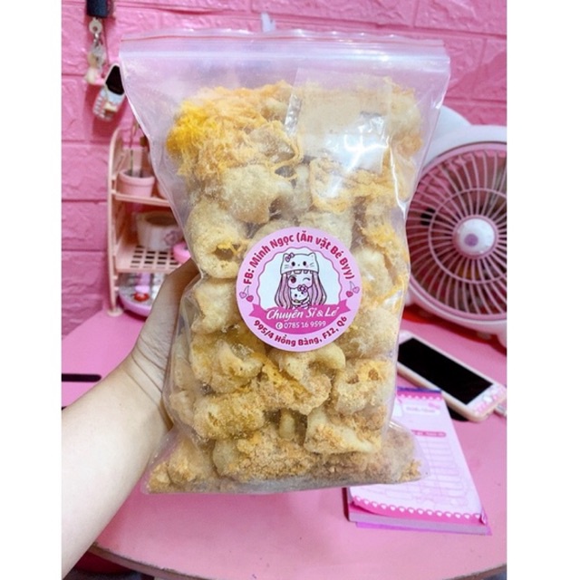 Da heo tỏi + Chà bông phômai ZIP TRUNG