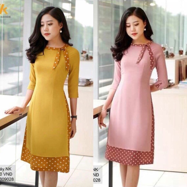 Áo- Váy dài cách tân nhiều kiểu
