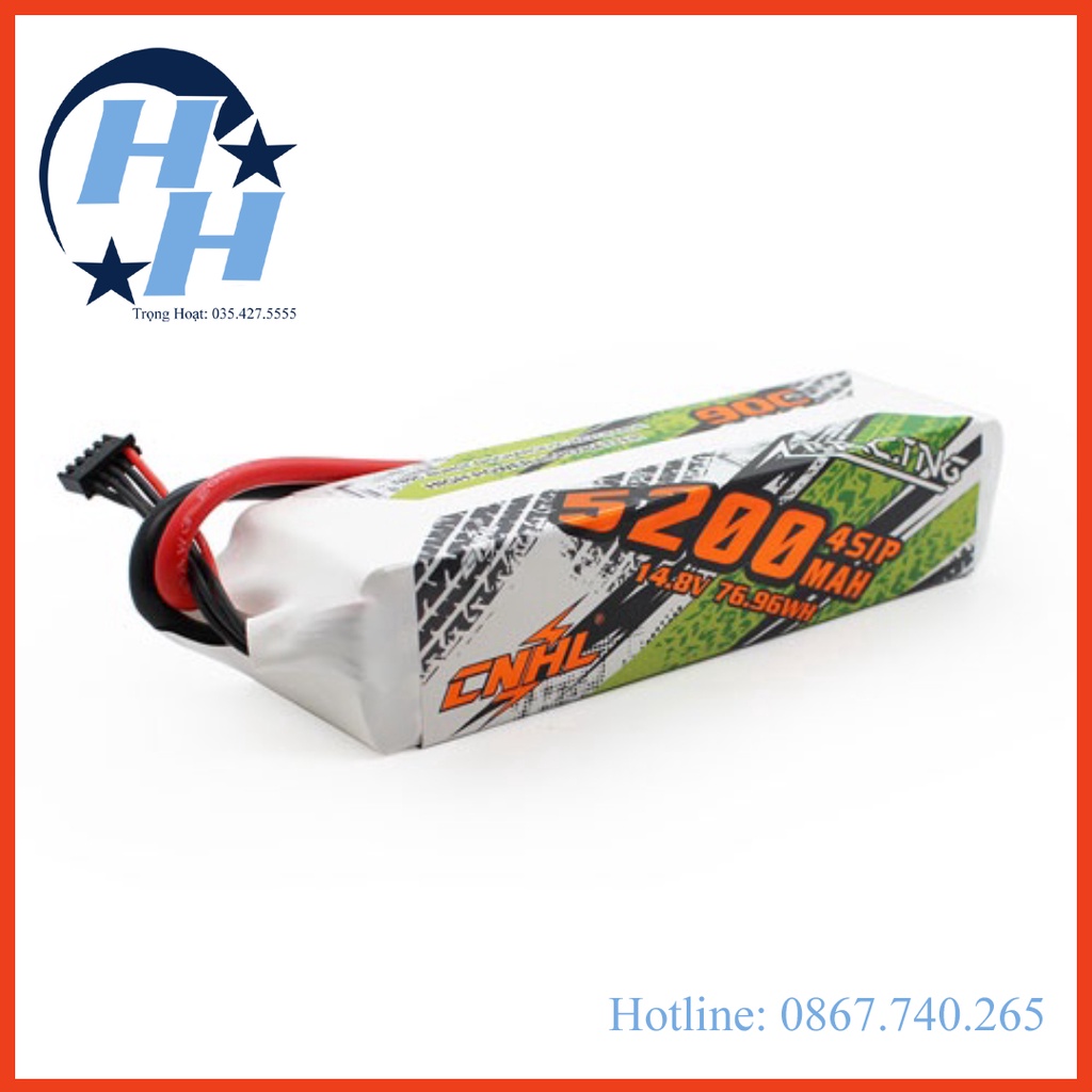 Pin Lipo CNHL 5200MAH 14.8V 4S 90C