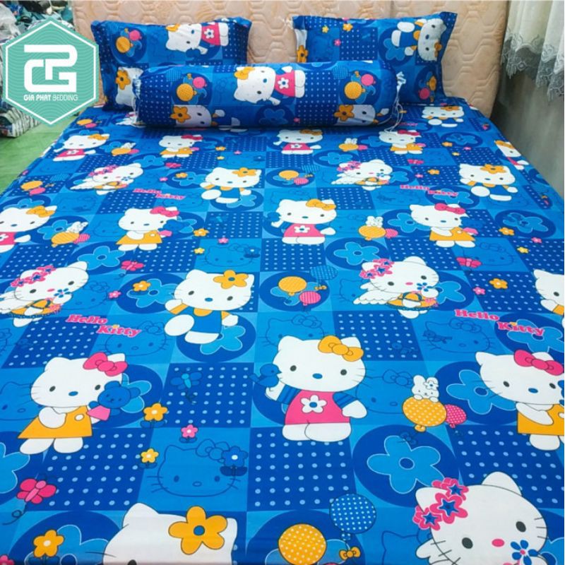 ( Nệm cao 13_25cm) Ga lẻ thun lạnh Việt Nam 1m6 * 2m và 1m8*2m ( không áo gối )