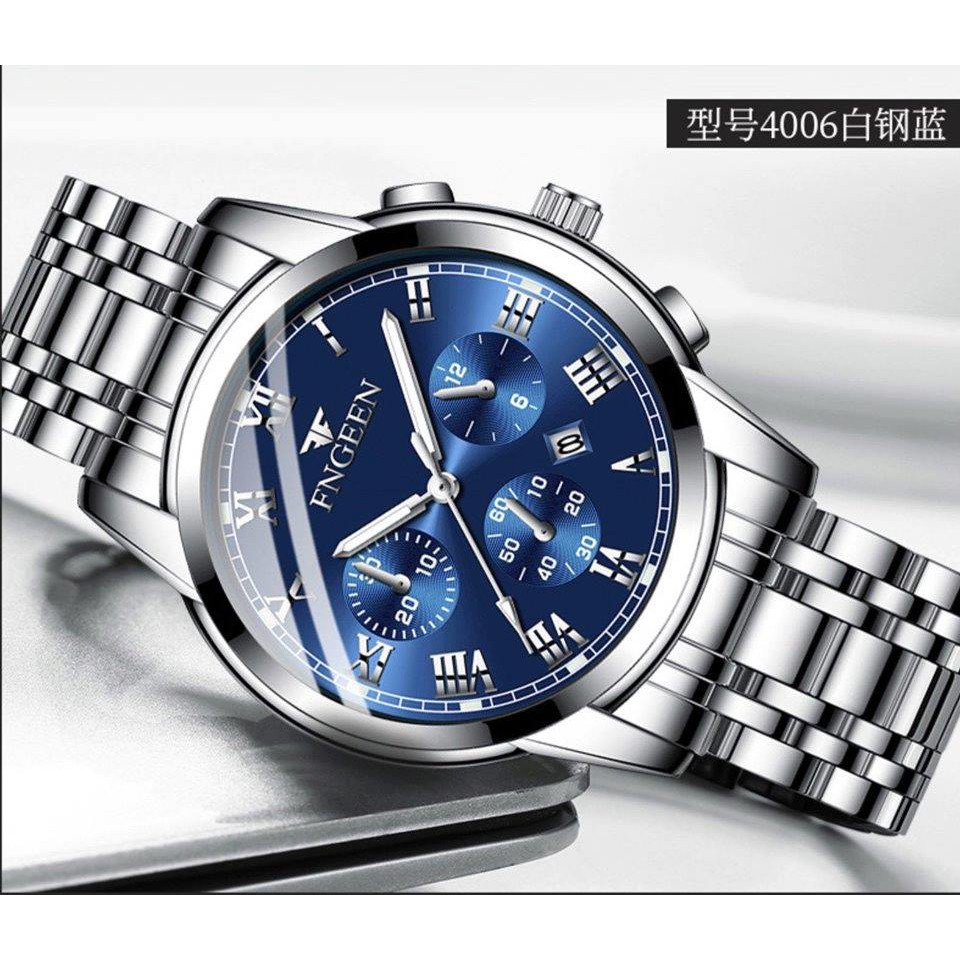 Đồng Hồ Thạch Anh FNGEEN F14 Phong Cách Cá Tính Cho Nam