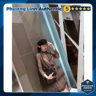 Váy họa tiết da báo dáng ngắn Zara Auth new tag có sẵn